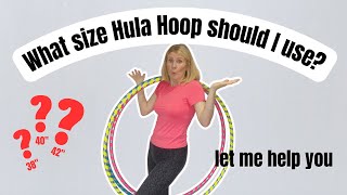 What size Hula Hoop should I use [upl. by Pimbley184]