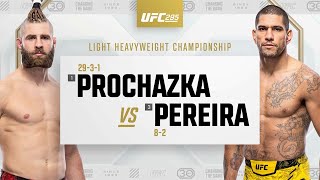 ALEX PEREIRA VS JIRI PROCHAZKA 2 FULL FIGHT UFC 303 [upl. by Hillinck149]