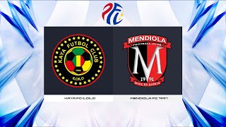 PFL Season 2024  Kaya FCIloilo vs Mendiola FC 1991 [upl. by Riccardo213]