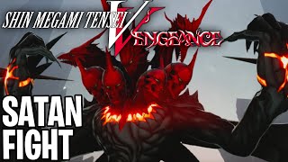 Shin Megami Tensei V Vengeance  Satan Boss Fight Normal Level 99 [upl. by Nicholl]