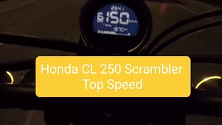 Honda CL 250 Scrambler Yol Performansı [upl. by Tnomed23]