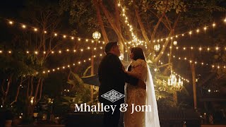 Mhalley and Joms Wedding in Antonios Tagaytay [upl. by Oivat]