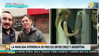 Diferencia de precios entre Argentina y Chile hablamos con el periodista Mario Solís│N800│150524 [upl. by Yursa]