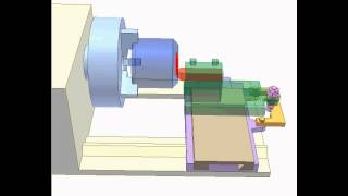 Copying device on lathe 2 [upl. by Asilat]