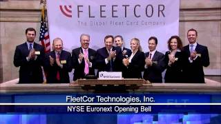 30 March 2011 FleetCor Technologies Inc rang the NYSE Opening Bell [upl. by Viafore]