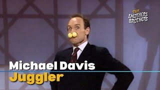 Michael Davis  Juggling  The Smothers Brothers Comedy Hour [upl. by Nigen832]