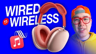 AirPods Max WIRED vs WIRELESS for Apple Music Lossless Audio 🤔 NOT what I expected [upl. by Tove]