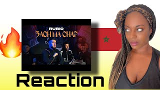 This is insane 🤯 RUBIO  3ACH MA CHAF OFFICIAL MUSIC VIDEO EP NSR Reaction 🇲🇦🔥 [upl. by Llehsem]