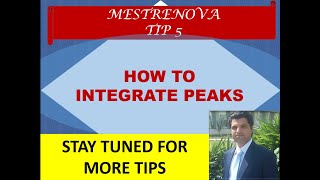 MestReNova Tutorial Tip 5  How to integrate peaks  Integration  NMR software  Chemwonders [upl. by Thunell]