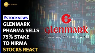 Glenmark Pharma Shares Fall Over 5 After Nirmas Acquisition News [upl. by Nolyar374]