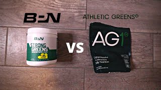 Athletic Greens AG1 VS BPN Strong Greens Honest Review [upl. by Arvid914]