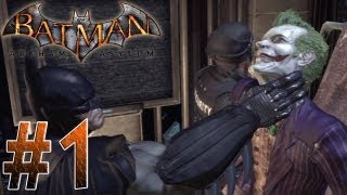 Batman Arkham Asylum Part 1 How it Began Jokers Asylum [upl. by Nitsrik668]