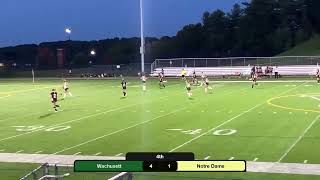 Wachusett Girls Field Hockey Highlights vs Notre Dame Hingham 092122 [upl. by Ahsienahs]