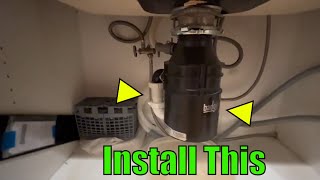 Garbage Disposal Replacement Step by Step [upl. by Nnaxor]