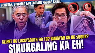 SINUNGALING KA CUNANAN LANTARAN ANG PAGSISINUNGALING PATI FORMER PAGCOR CHAIR BINUKING NIYA [upl. by Daniell229]