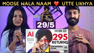 Reaction On  295 Returns  Sidhu Moose Wala  Krish Rao  Beat Blaster [upl. by Filomena]