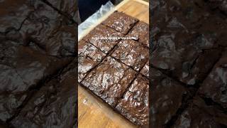 Perfect Fudge Brownies😋 food fudgebrownie recipe shorts [upl. by Keener]