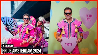 PRIDE AMSTERDAM 2024  GERARD JOLING  VLOG 544 [upl. by Mello]