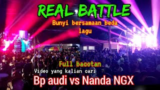 real battle Bp audio vs Nanda NGX audio bunyi bersamaan beda lagu KarnavalSoundmalang [upl. by Ryun706]