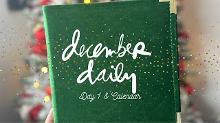 DECEMBER DAILY  Day 1  Full Page Photo  ADVENT CALENDARS  ALI EDWARDS and Paislee Press [upl. by Neille]