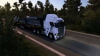 Euro Truck SImulator 2 Freightliner Argosy Side Tipper Convoy African Style Part 2 [upl. by Lorie]