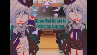 Obey Me React to FMC as Furina Obey Me x Genshin Impact [upl. by Belden]