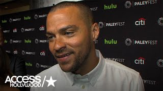 Greys Anatomy Jesse Williams Talks Working With Eric Roberts  Access Hollywood [upl. by Eiramoj]