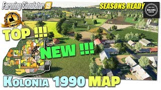 FS19  NEW MAP quotKolonia 1990quot  review [upl. by Crosby]