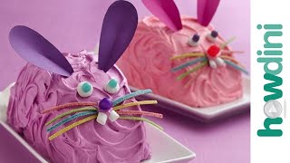 Easter Cakes  How to Make a Bunny Cake  Howdini [upl. by Thorndike103]