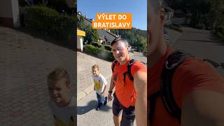 Výlet vlakom do Bratislavy bratislava vylet vlak rodina zabava zmrzlina [upl. by Dotty650]