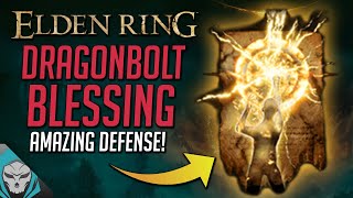 Elden Ring  Dragonbolt Blessing Incantation Location  Amazing Defense [upl. by Vashtee42]