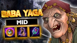 BABA YAGA MID  EL MEJOR MAGO DE SMITE  SMITE Master Conquest [upl. by Nnaylloh]