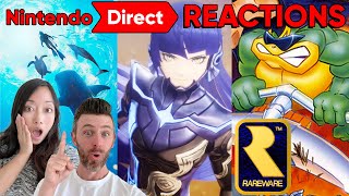 Nintendo Direct Partner Showcase Feb 2024 REACTIONS [upl. by Odlanyer]