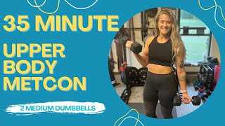 35MIN UPPER BODY DUMBBELL WORKOUT  100 Bicep Curls Challenge  Arm Sculpt amp Strength💪🏼💪🏼 [upl. by Feld952]