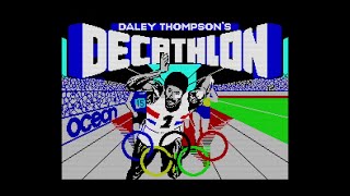 Daley Thompsons Decathlon Day 1  ZX Spectrum [upl. by Calista]