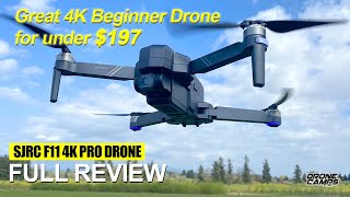 SJRC F11 4K Pro Drone  Great Drone for 190 that has great video [upl. by Nevets]