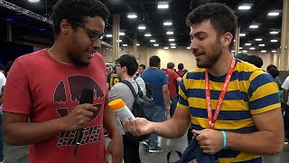 Giving Out Deodorant to Smash Players [upl. by Onairelav]