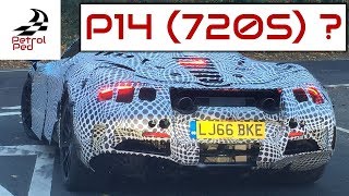 EXCLUSIVE  Ive filmed a McLaren P14 driving in the UK [upl. by Ayidan861]