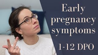 Are early pregnancy symptoms possible before 10dpo [upl. by Esiuqcaj724]