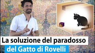 Come l’interpretazione RELAZIONALE di ROVELLI RISOLVE IL PARADOSSO del gatto di Schrödinger [upl. by Gusti]