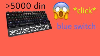 Moja nova tastatura   mehanicka [upl. by Neeleuqcaj]