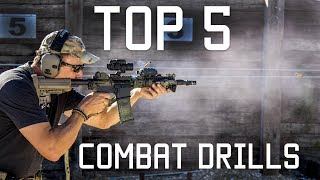 Top 5 Combat Drills  Special Forces Training  Tactical Rifleman [upl. by Rafaj]