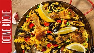 Klassische Paella Mixta  REWE Deine Küche [upl. by Deanne]