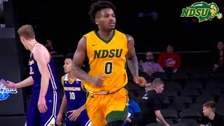 NDSU Basketball Outlasts Western Illinois 7673 to Earn Trip to Championship Game [upl. by Anirbaz]