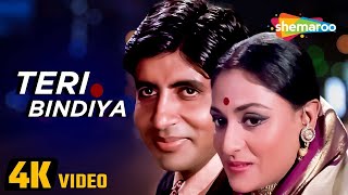 Teri Bindiya Re 4K Video  Abhimaan 1973  Amitabh Bachchan  Jaya Bhaduri  Mohd Rafi Lata M [upl. by Stubstad]