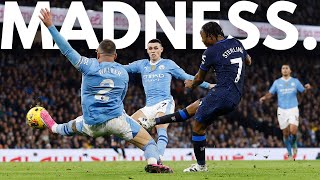 MADNESS AT THE ETIHAD  MAN CITY 1  1 CHELSEA [upl. by Lowrie]