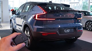 2022 Volvo C40 Recharge 408hp  Visual Review [upl. by Luap45]