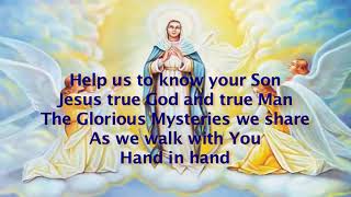 WEDNESDAY amp SUNDAY GLORIOUS MYSTERIES HOLY ROSARY Mother Mary Pray for Us [upl. by Cynthia461]