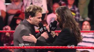 Stephanie McMahon causes unrest in the Divas division Raw Sept 1 2014 [upl. by Ymaj]