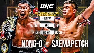 This MUAY THAI Fight Was LEGENDARY 🤯 NongO Gaiyanghadao vs Saemapetch Fairtex [upl. by Wesle]